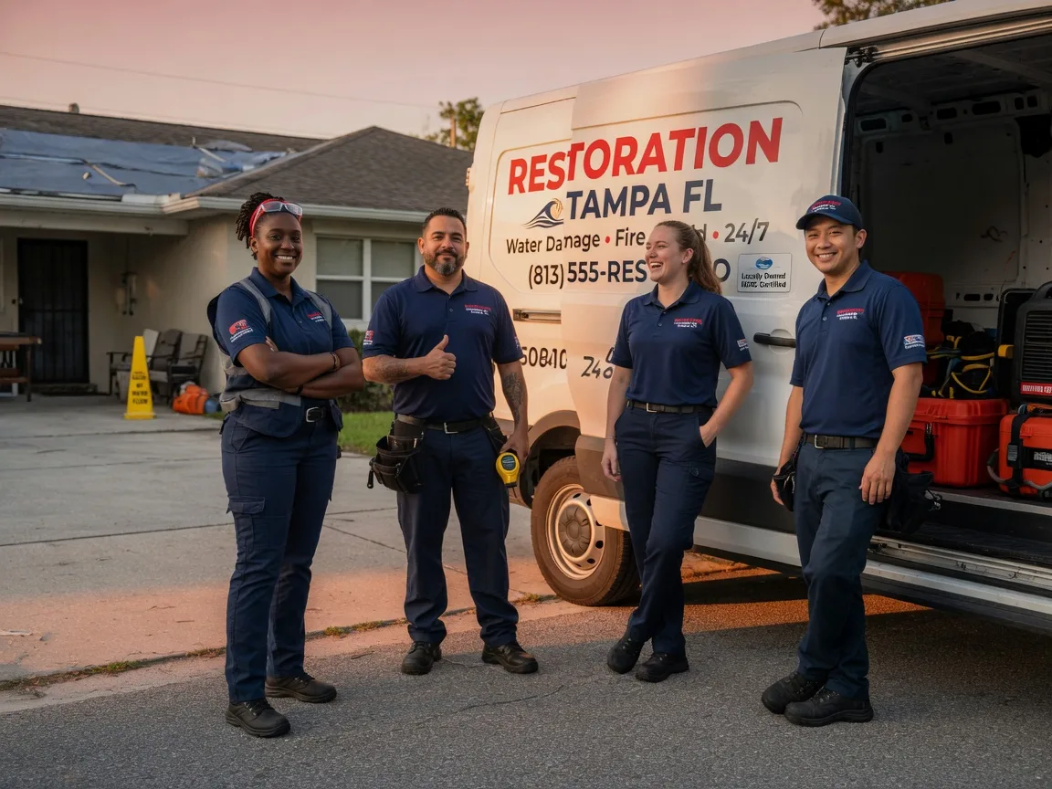 Water Damage Restoration company in Bronson, KS