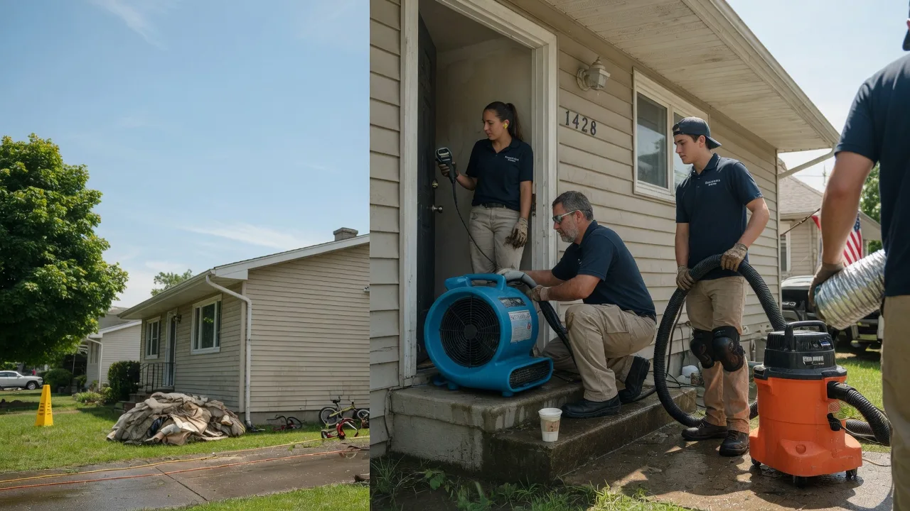 Water Damage Restoration in Bronson, KS near me